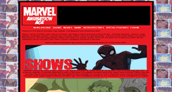 Desktop Screenshot of marvel.toonzone.net