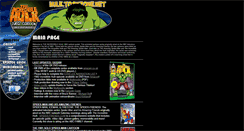 Desktop Screenshot of hulk.toonzone.net